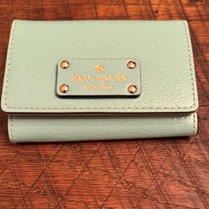 Kate Spade Light Green Card Holder